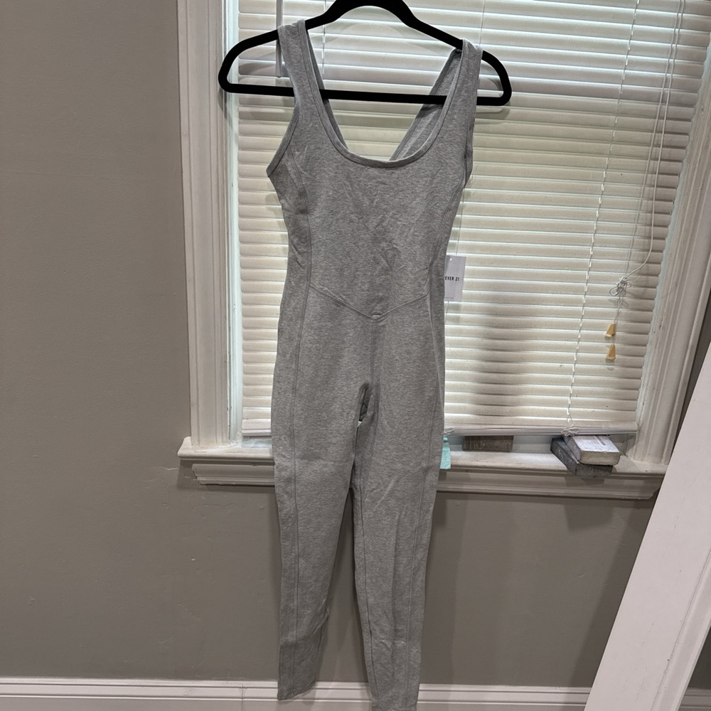Forever 21 Gray Jumpsuit